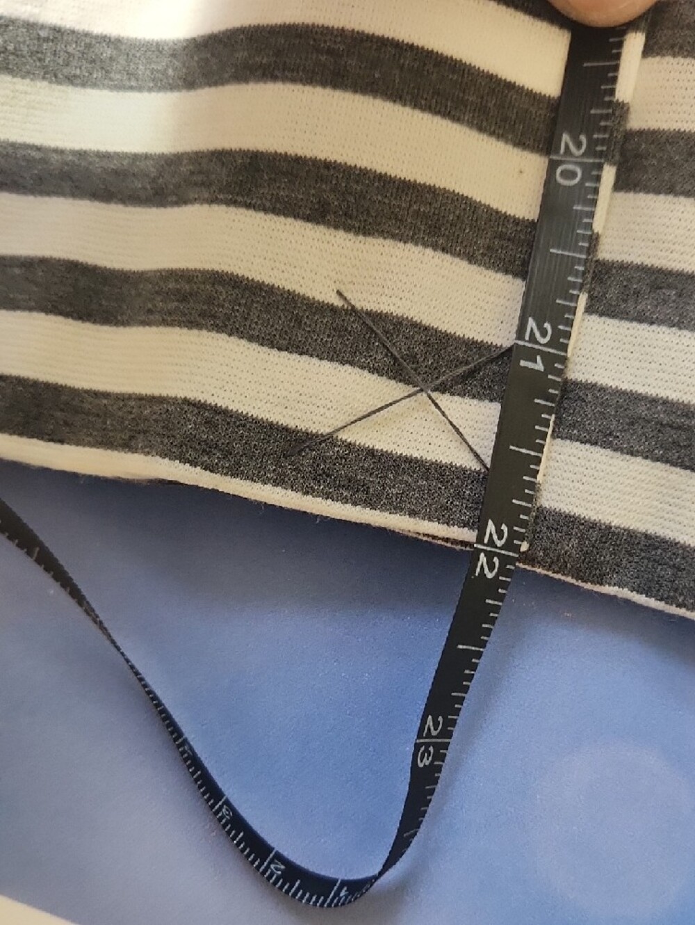 Catherine Malandrino Black and White Striped Single-Button Blazer - Picture 14 of 14